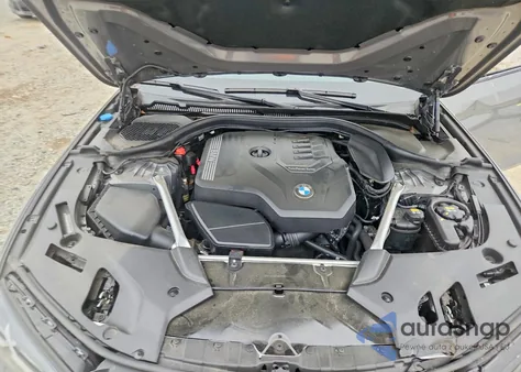 2022 BMW 530 I из США, поврежденный, VIN WBA53BH07NWX59551